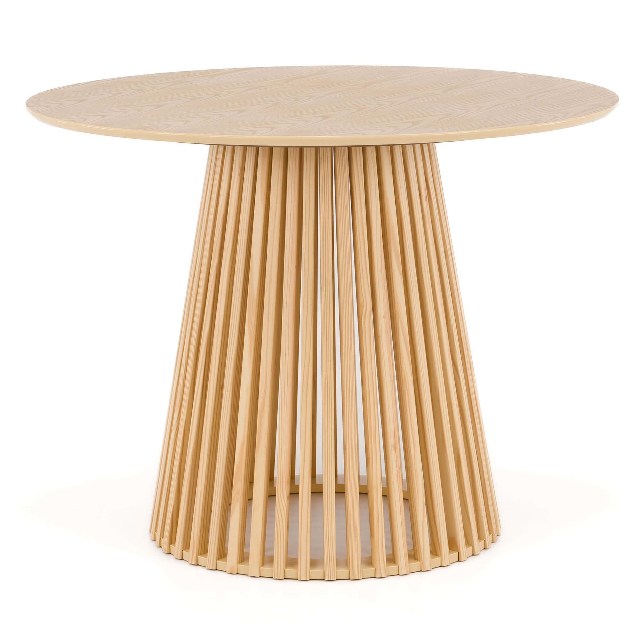 Stół okrągły 120cm YY5940 naturalny dąb